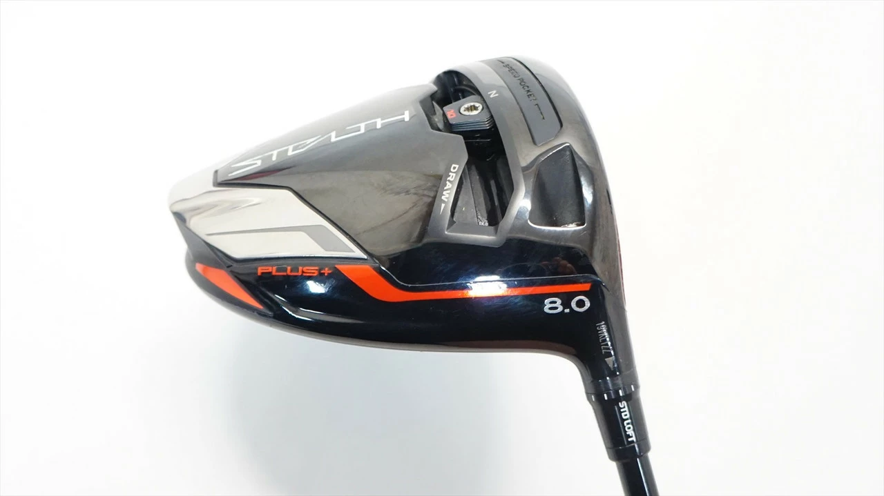 Taylormade Stealth Plus 8° Driver Stiff Flex Hzrdus Rdx Red Good W/ HC - Image 2