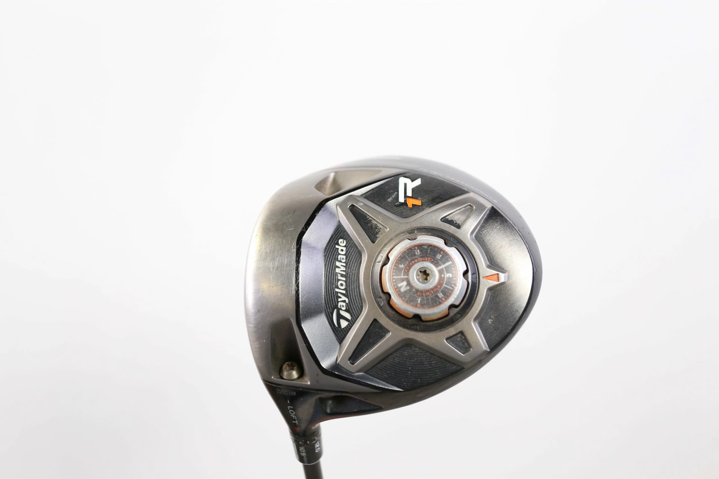 TaylorMade R1 Black Driver - Left-Handed - 10.5 Degrees - Stiff Flex