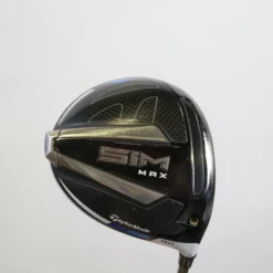 TaylorMade SIM MAX Driver - Right-Handed - 9 Degrees - Seniors Flex