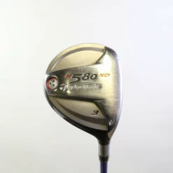 TaylorMade R580XD 3 Wood 15* RH 43 In Hyperlite Graphite Shaft Regular Flex