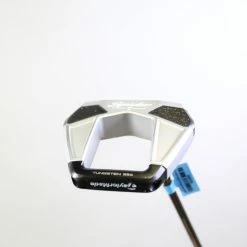 TaylorMade Spider S SB Platinum/White Putter RH 35 In Steel Shaft Winn Jumbo