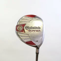 TaylorMade Burner Steel 3 Wood 15* RH 43 In TaylorMade REAX Shaft Regular Flex
