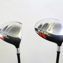 TaylorMade Burner SuperFast 3, 5 Wood Set RH Graphite Shafts Regular Flex