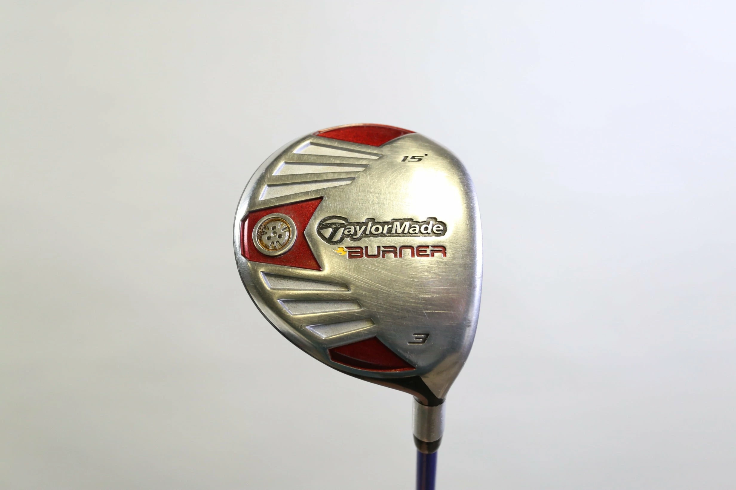 TaylorMade Burner Steel 3 Wood 15* RH 42 In Graphite Shaft Regular Flex