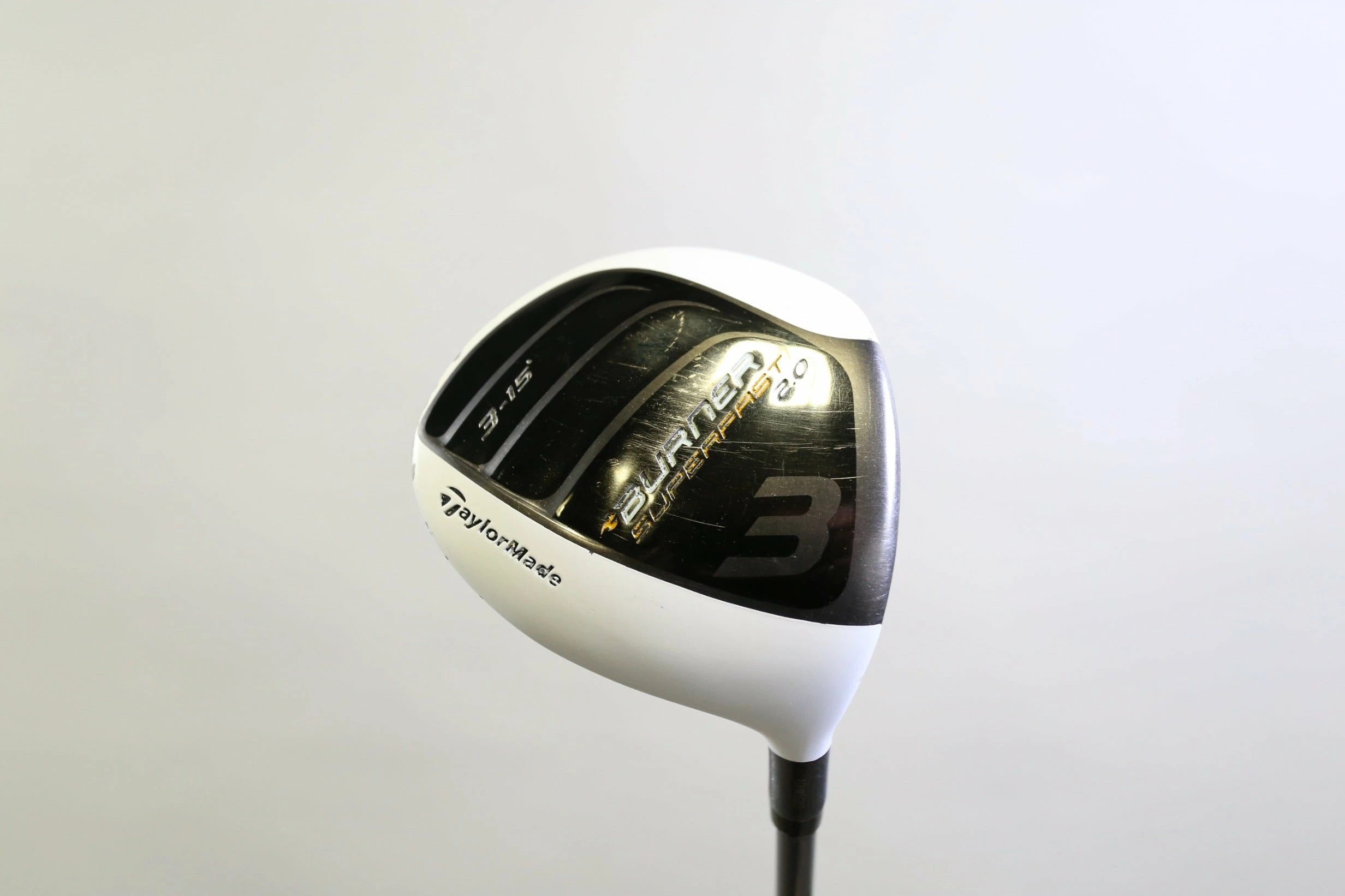 TaylorMade Burner SuperFast 2.0 3 Wood 15* RH 43 In Graphite Shaft Stiff Flex