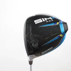TaylorMade SIM 2 MAX Driver - Left-Handed - 10.5 Degrees - Seniors Flex