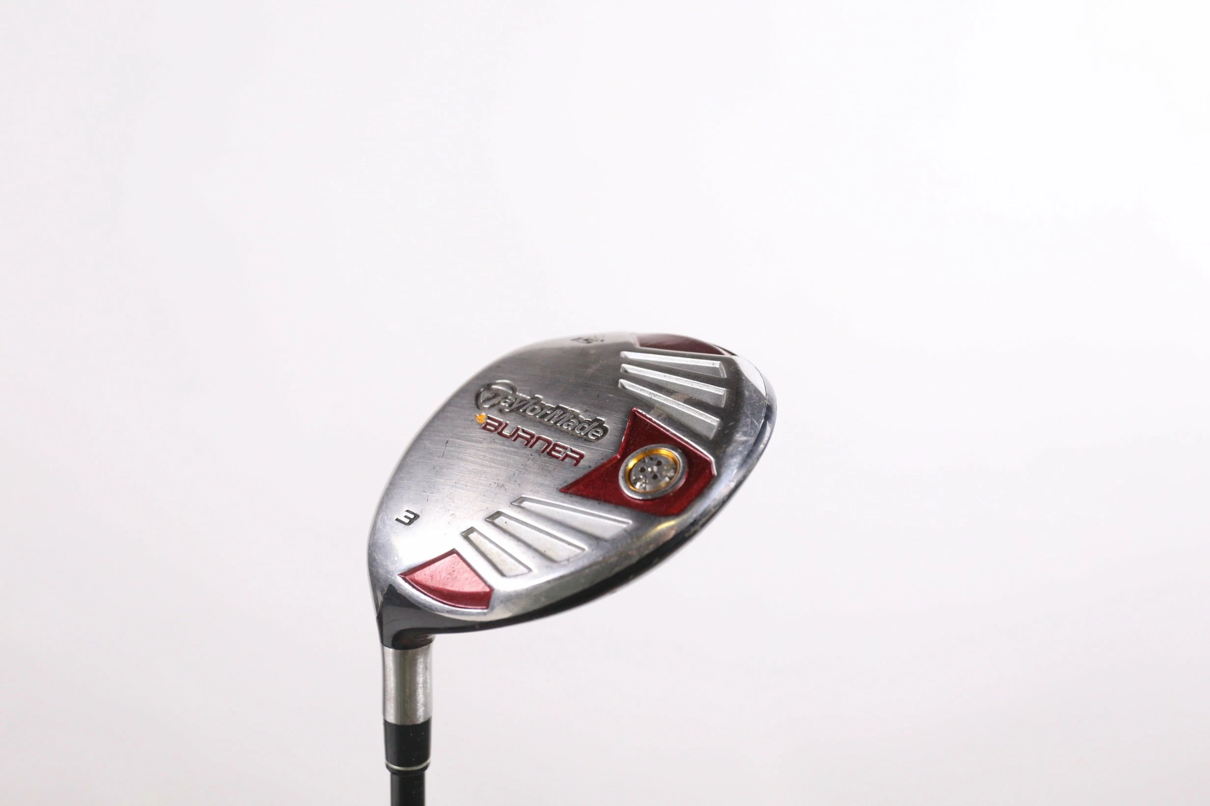 LEFTY TaylorMade Burner Steel 3 Wood 15* 42 In Graphite Shaft Stiff Flex - Image 2