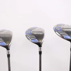 TaylorMade Burner Steel 15*, 18*, & 21* Wood Set RH TaylorMade Shafts Ladies
