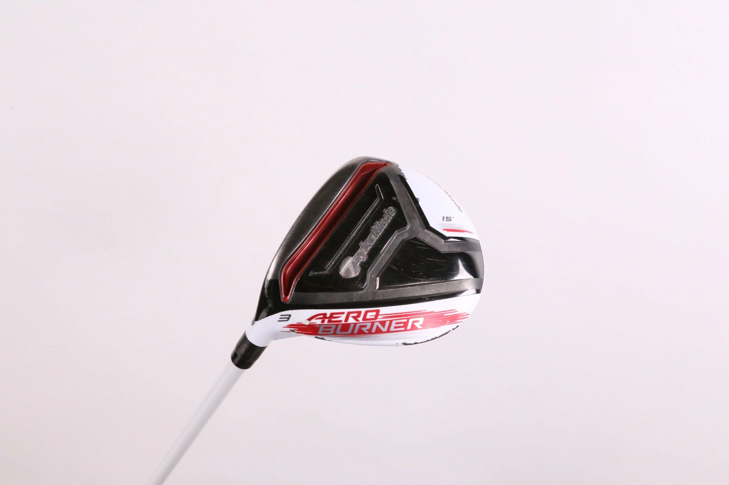 LEFTY TaylorMade AeroBurner 3 Wood 15* 43 In Matrix Graphite Shaft Seniors Flex