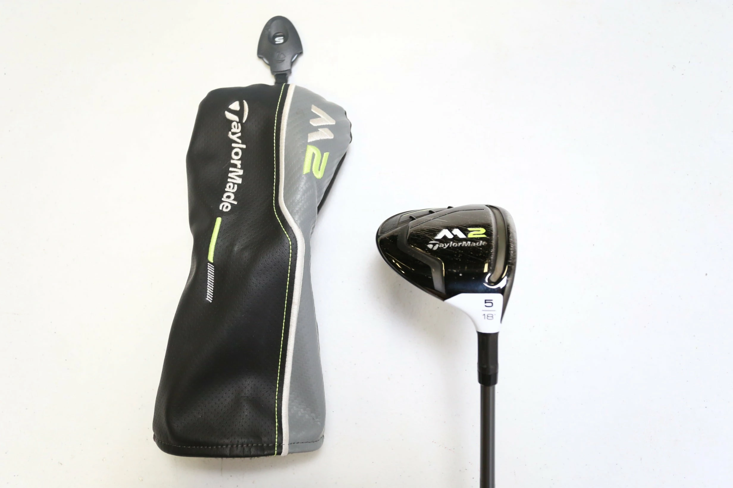 TaylorMade M2 2017 5 Wood 18* RH 41.5 In Graphite Shaft Stiff Flex