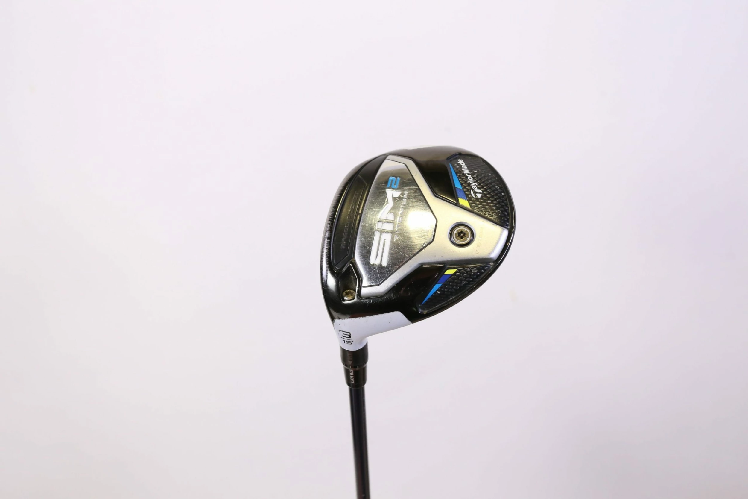 TaylorMade SIM 2 Ti 3 Wood Left Handed 15* 43 In Fujikura Graphite Shaft Regular - Image 2