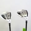 TaylorMade RBZ Stage 2 3, 5 Wood Set RH RocketFuel Graphite Shafts Regular Flex