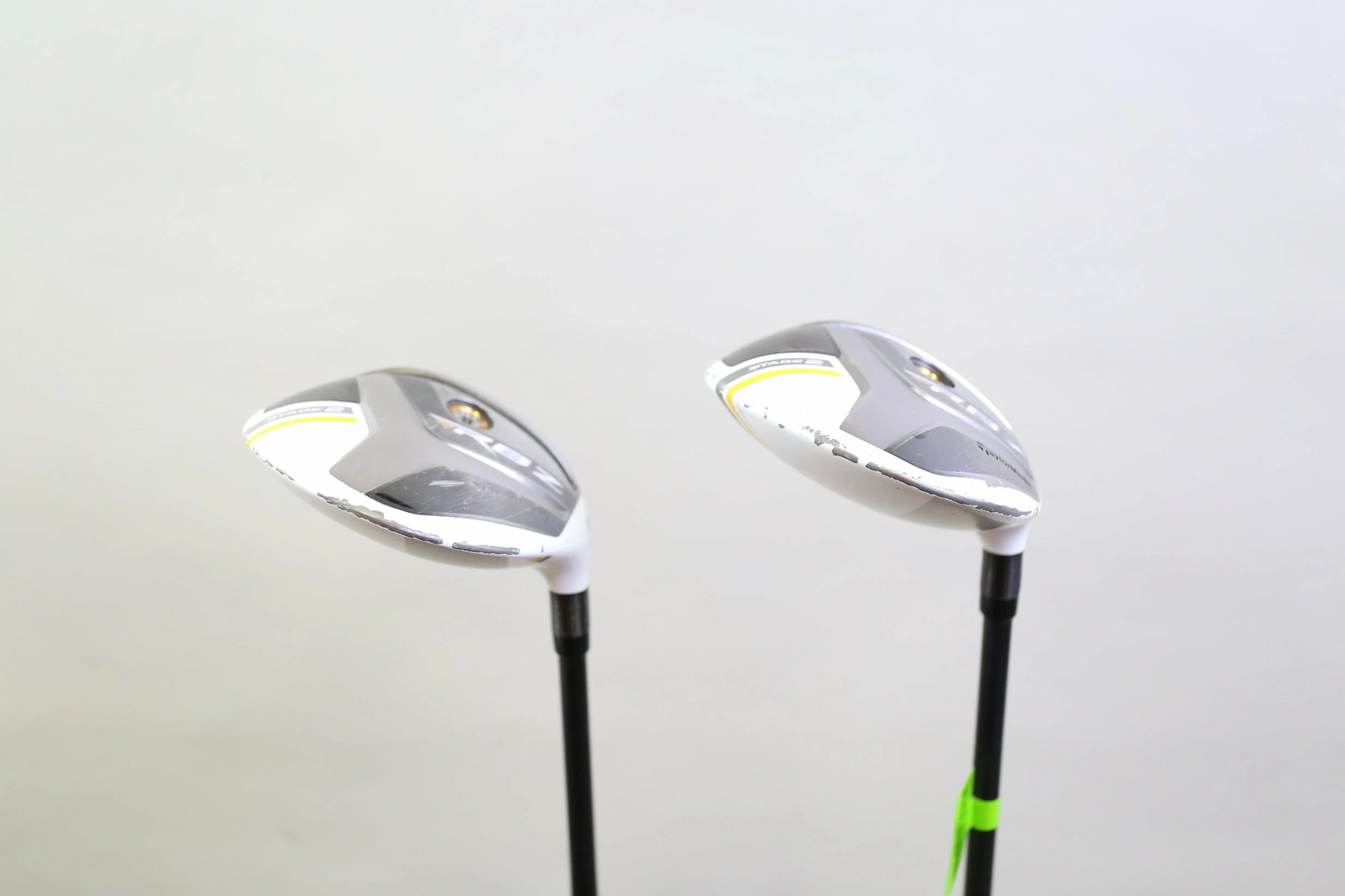 TaylorMade RBZ Stage 2 3, 5 Wood Set RH RocketFuel Graphite Shafts Regular Flex - Image 4