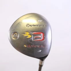 TaylorMade Burner High Launch 3 Wood 15* RH 42.5 In RE AX Graphite Seniors Flex
