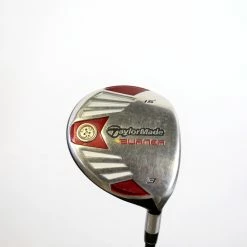 TaylorMade Burner Steel 3 Wood 15* RH 42.75 In REAX Graphite Regular Flex
