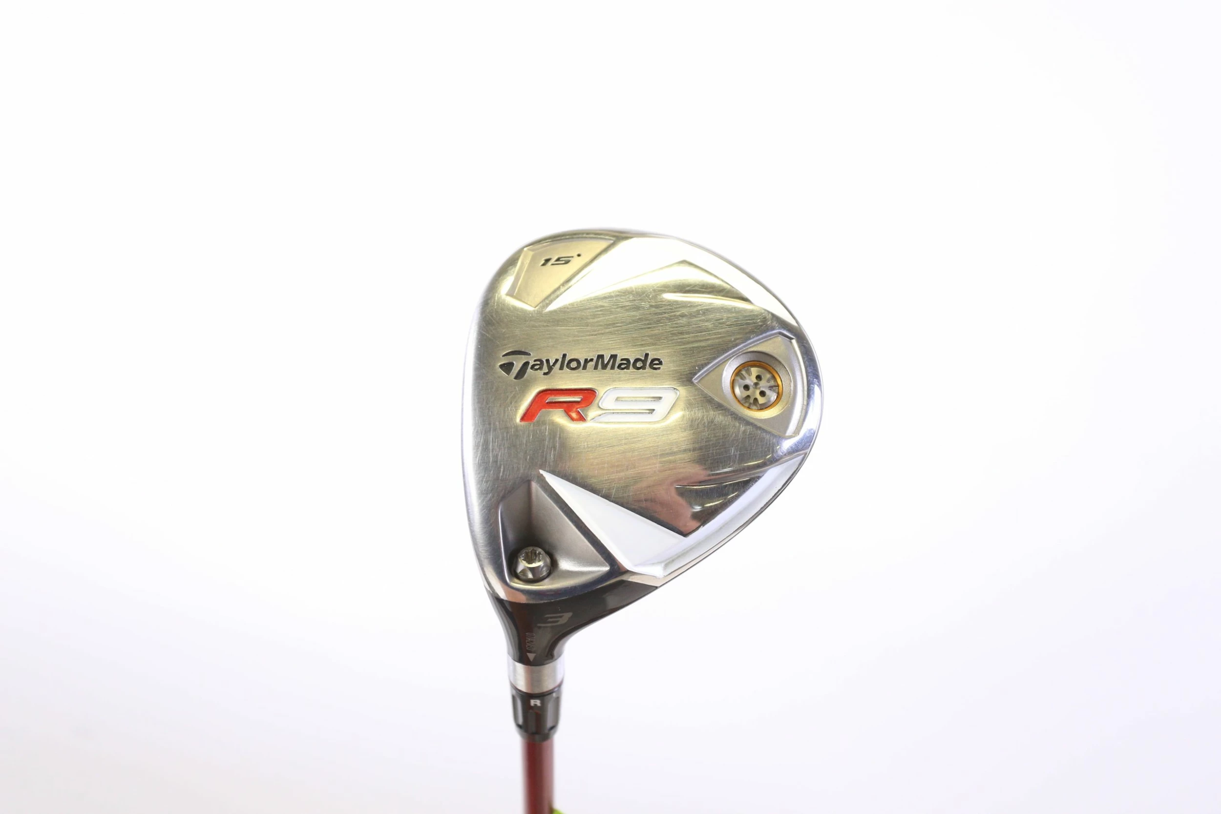 TaylorMade R9 3 Wood 43 In LH 15* Motore Graphite Shaft Regular Flex