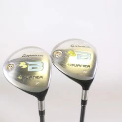 TaylorMade Burner High Launch 5,7 Wood Set 41 In RH 19*, 21* TM Graphite Ladies