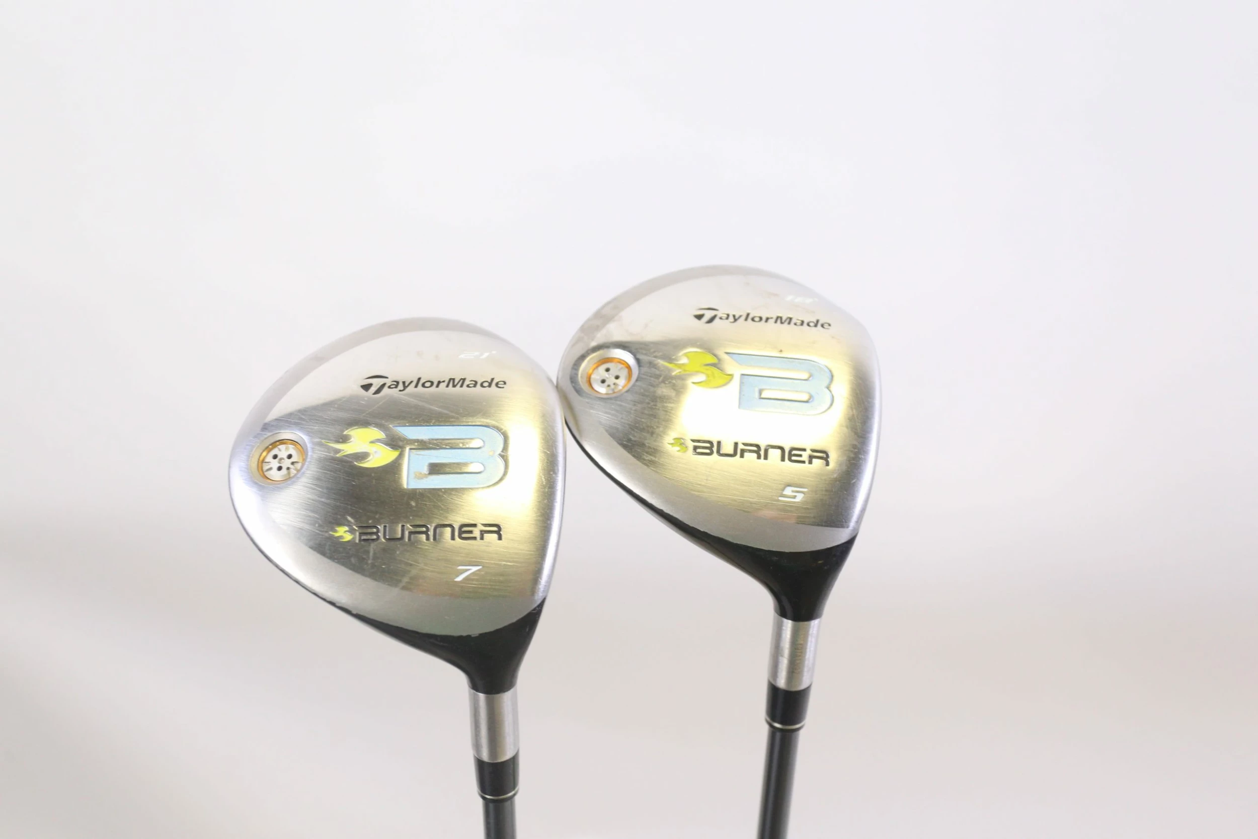 TaylorMade Burner High Launch 5,7 Wood Set 41 In RH 19*, 21* TM Graphite Ladies