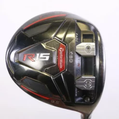 TaylorMade R15 Black Driver - Right-Handed - 9.5 Degrees - Stiff Flex