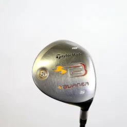 TaylorMade Burner Steel 5 Wood 18* RH 42.25 In REAX Graphite Shaft Regular Flex