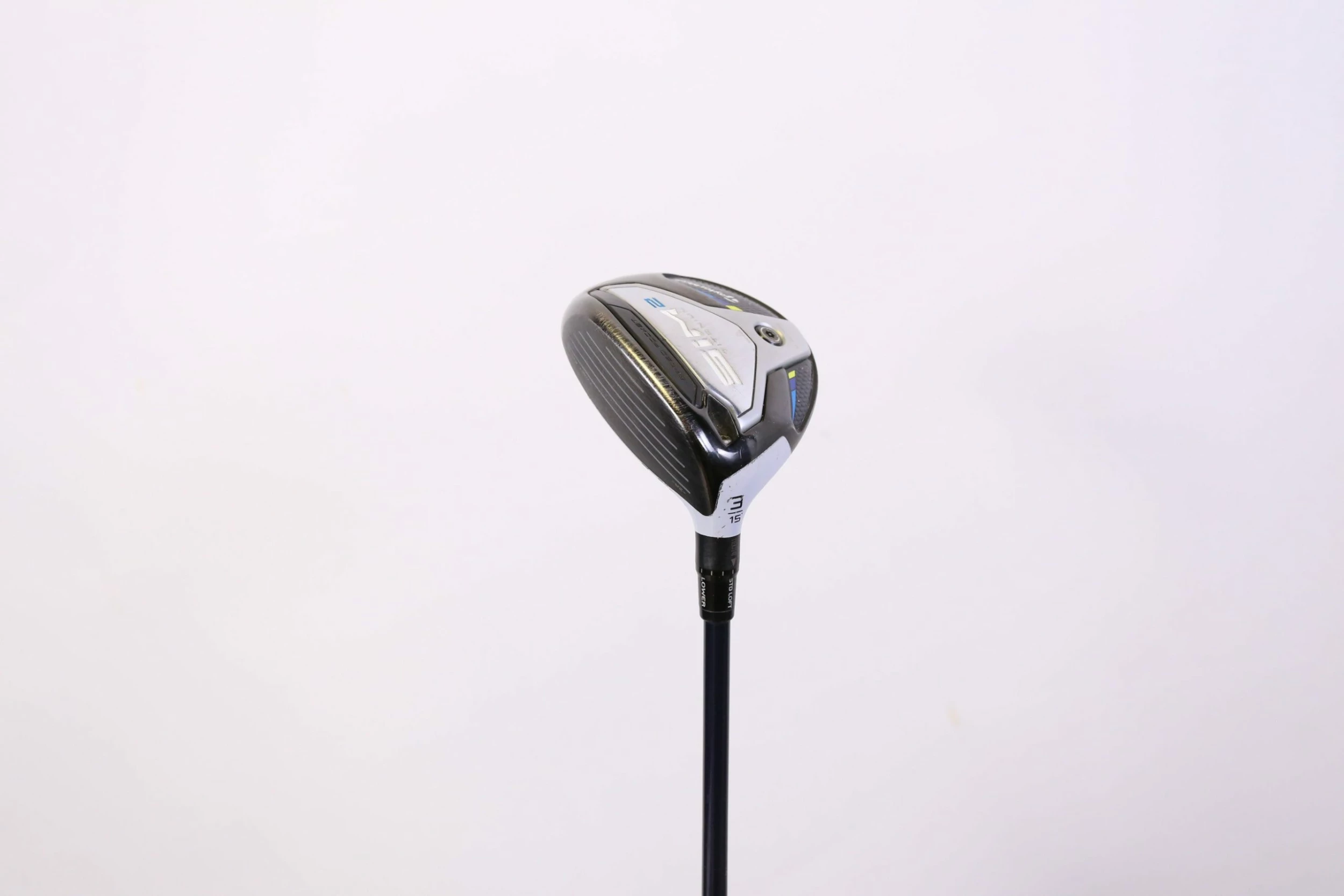 TaylorMade SIM 2 Ti 3 Wood Left Handed 15* 43 In Fujikura Graphite Shaft Regular - Image 3