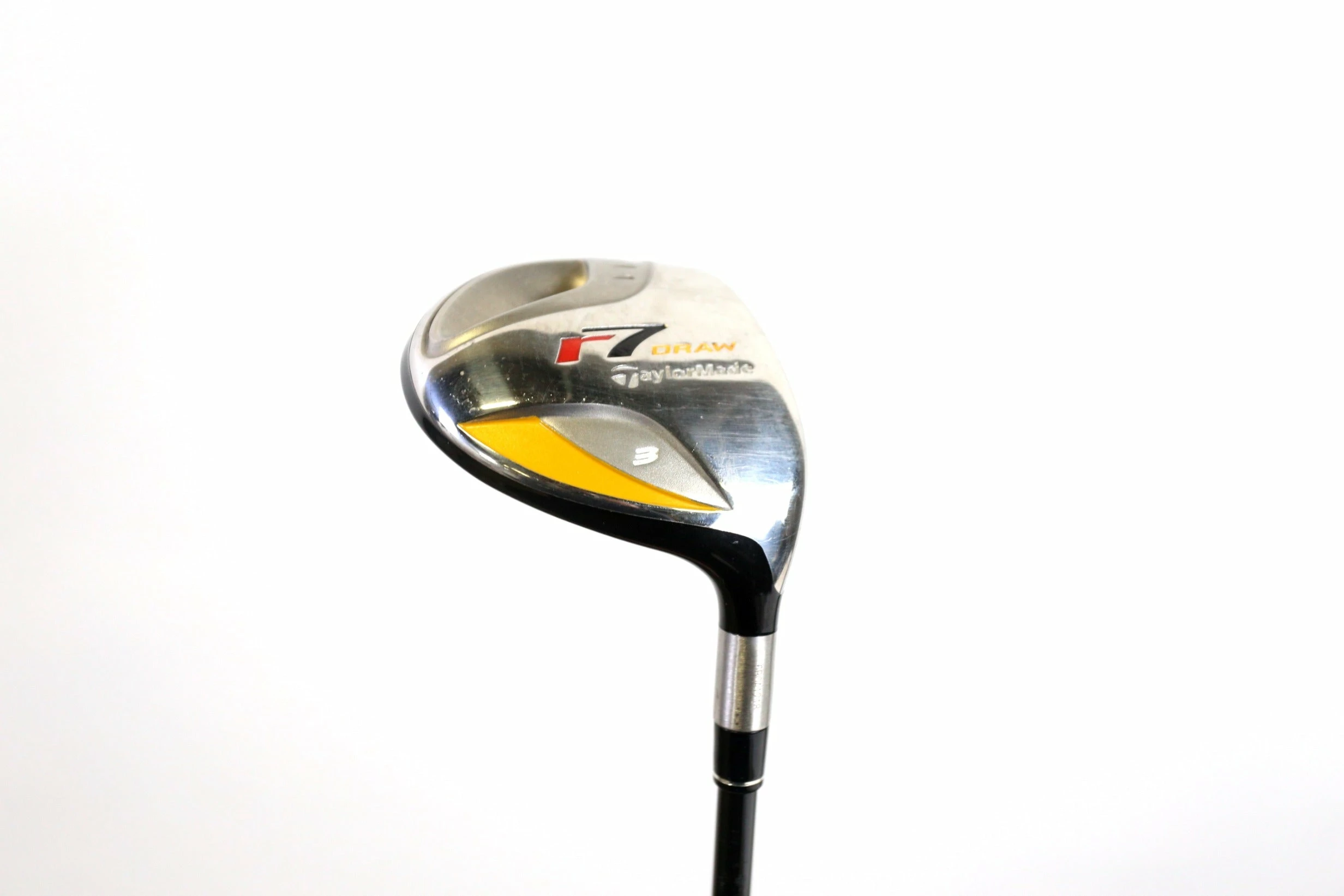 TaylorMade R7 Draw 3 Wood 15* RH 43 In REAX Graphite Shaft Seniors Flex - Image 2