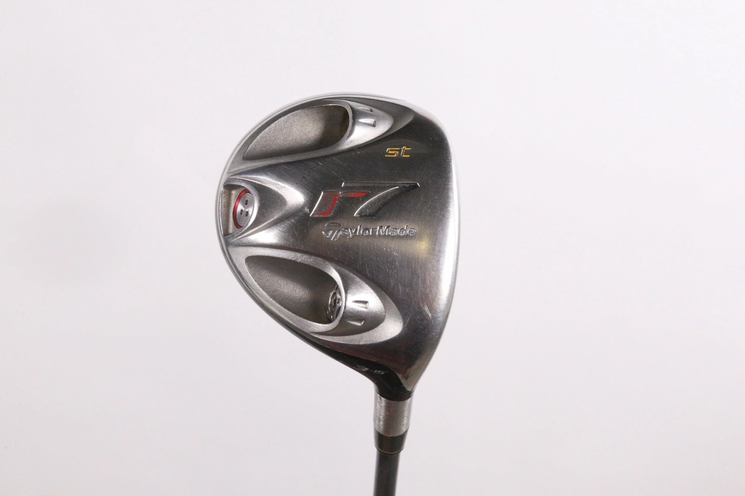 TaylorMade R7 Steel 3 Wood 15* RH 43 In TaylorMade RE AX Graphite Stiff