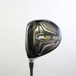 LEFTY TaylorMade M2 3 Wood 15* 43.25 In Graphite Shaft Stiff Flex