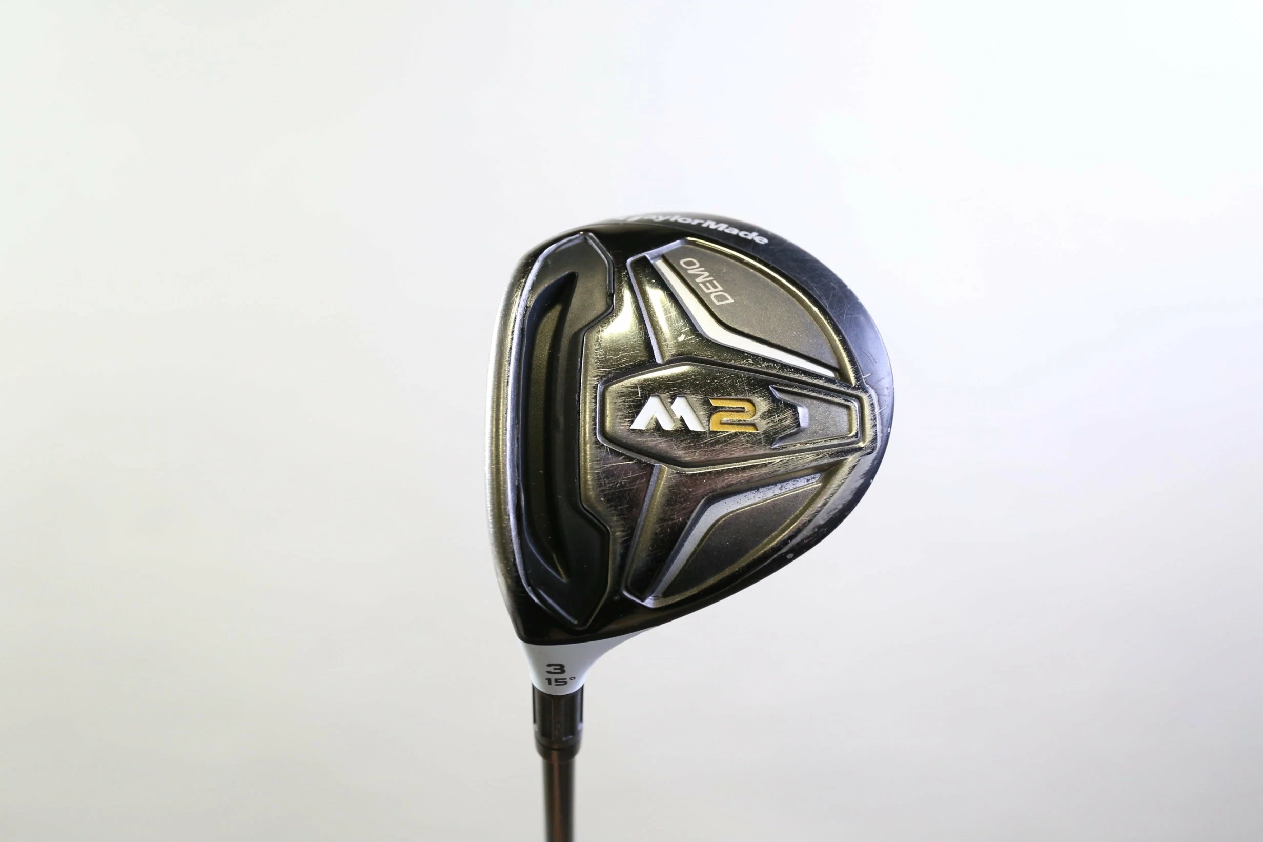 LEFTY TaylorMade M2 3 Wood 15* 43.25 In Graphite Shaft Stiff Flex
