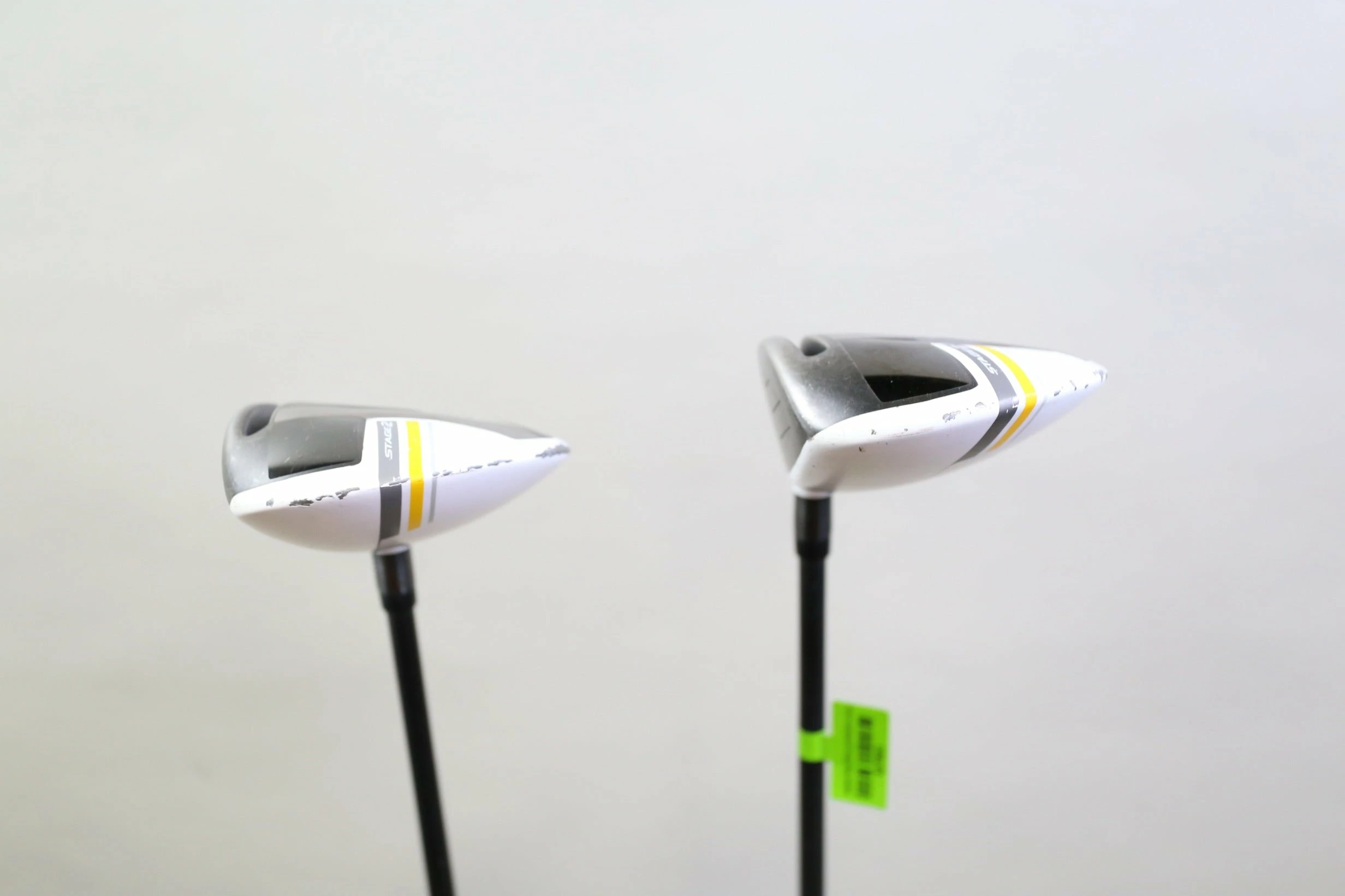 TaylorMade RBZ Stage 2 3, 5 Wood Set RH RocketFuel Graphite Shafts Regular Flex - Image 3