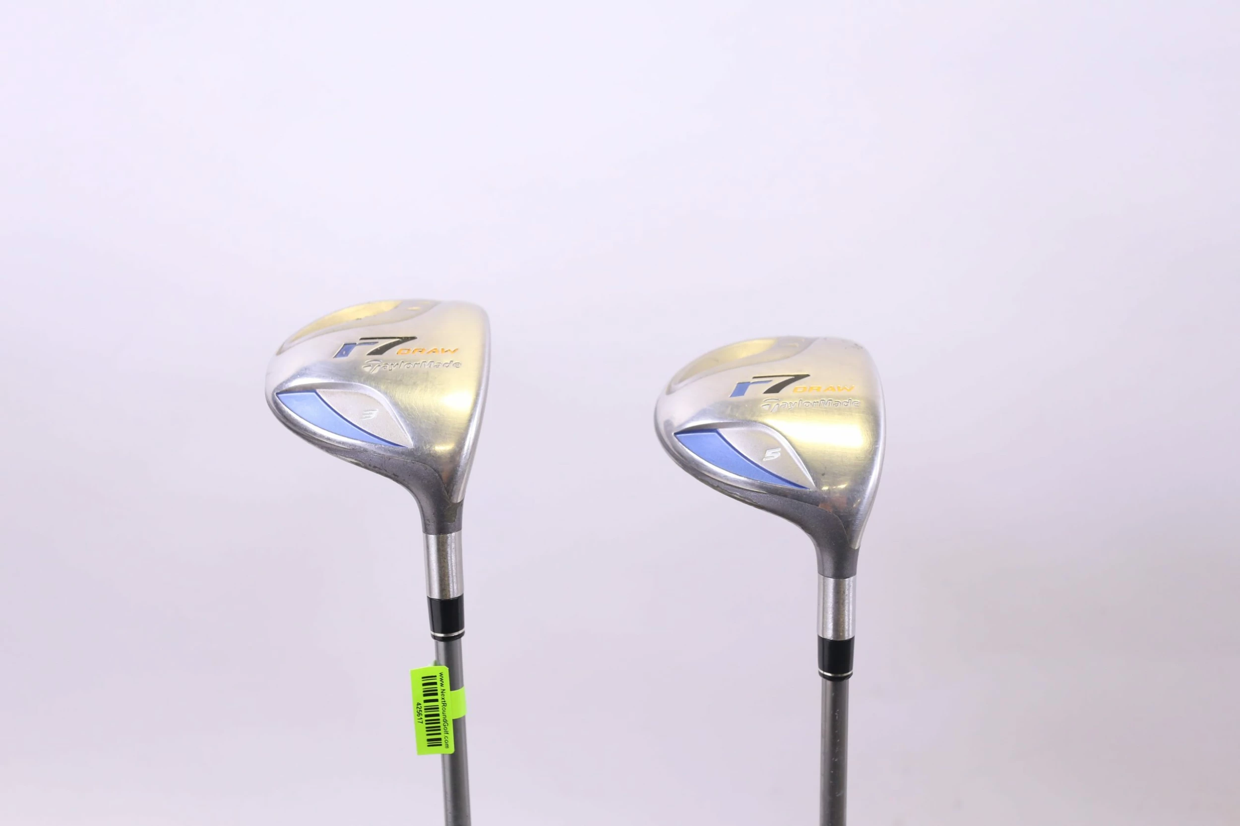 TaylorMade R7 Draw 3 & 5 Wood Set RH TaylorMade Graphite Shafts Ladies Flex
